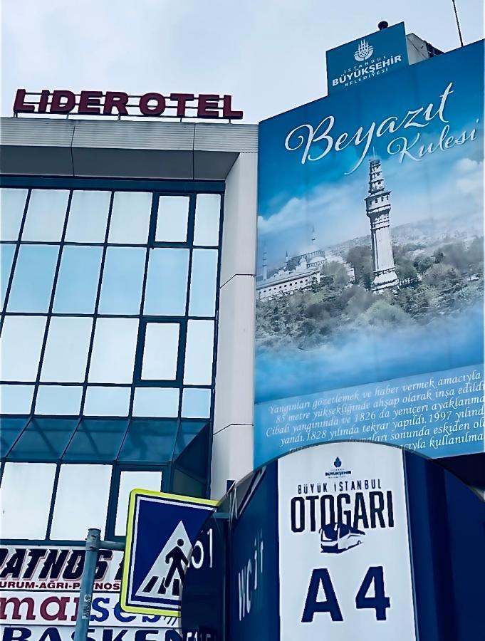 Lider Hotel Istanboel Buitenkant foto